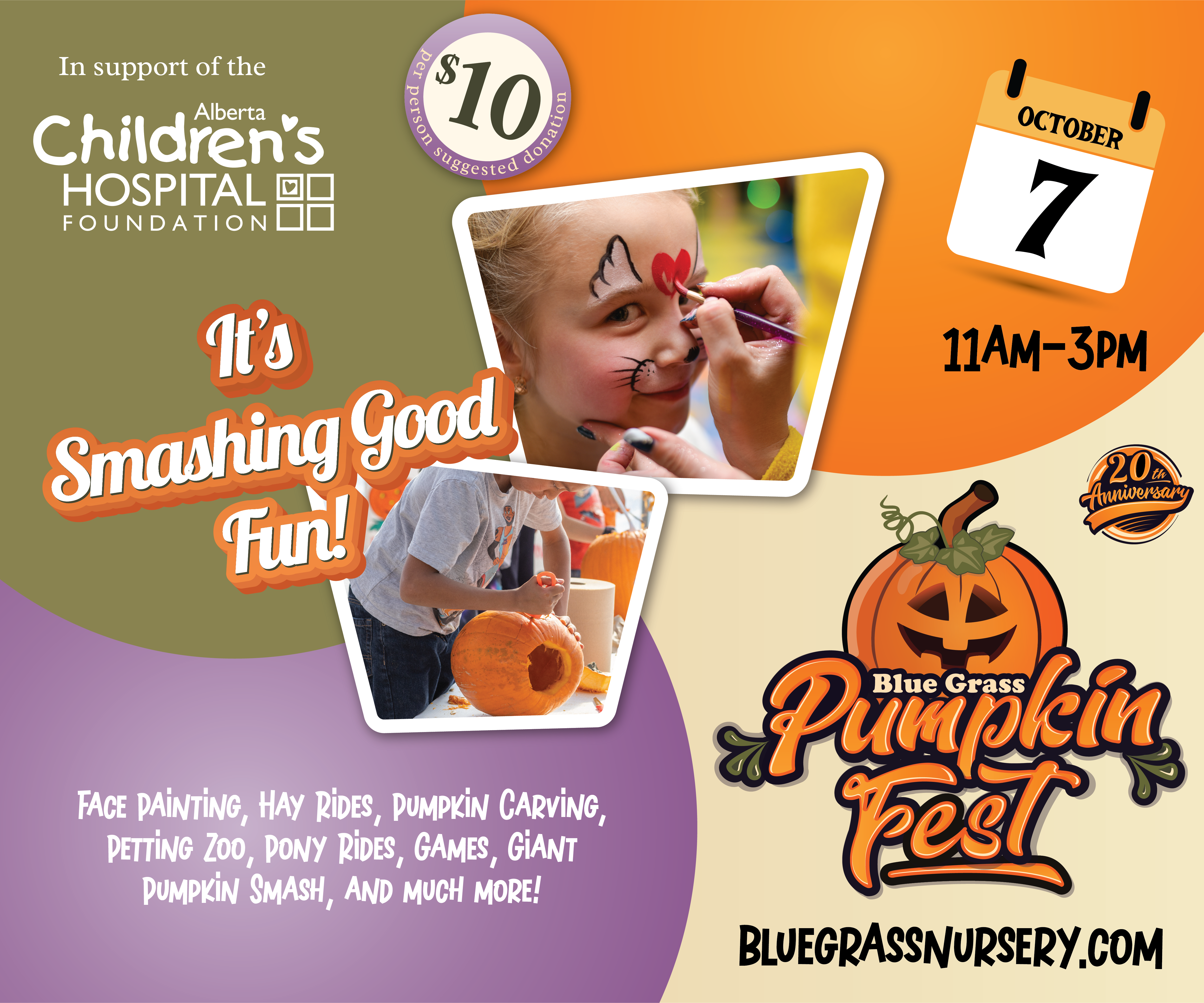 Bluegrass Nursery Pumpkin Fest (Familienspaß Calgary)