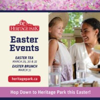 Pâques au Heritage Park (Plaisir en famille à Calgary)