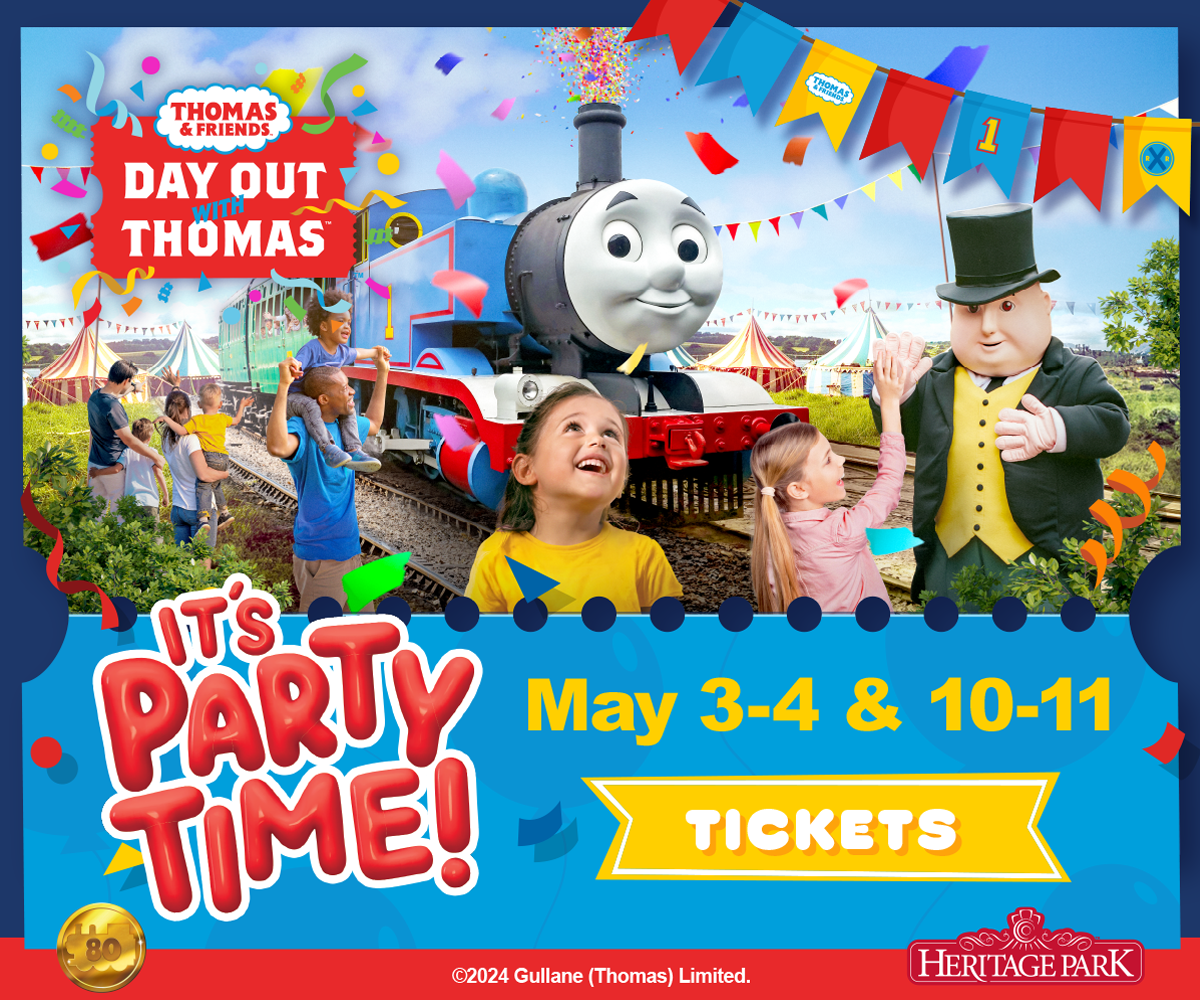 Day Out with Thomas Heritage Park (Family Fun Calgary)
