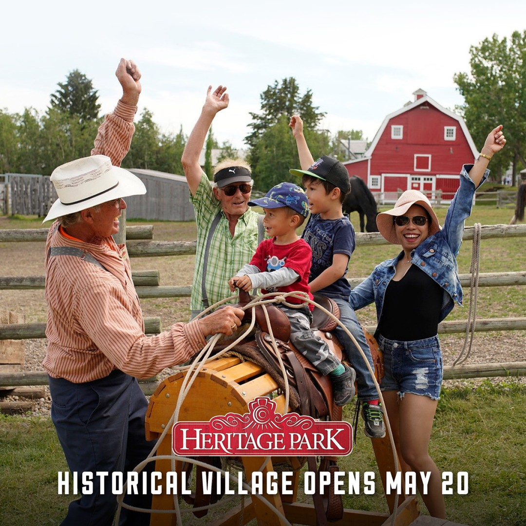 Heritage Park Opening Weekend (Family Fun Calgary)