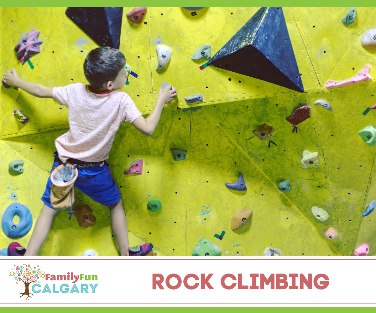 Rock Climbing (Family Fun Calgary)