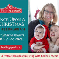 Heritage Park Once Upon A Christmas Brunch (Family Fun Calgary)