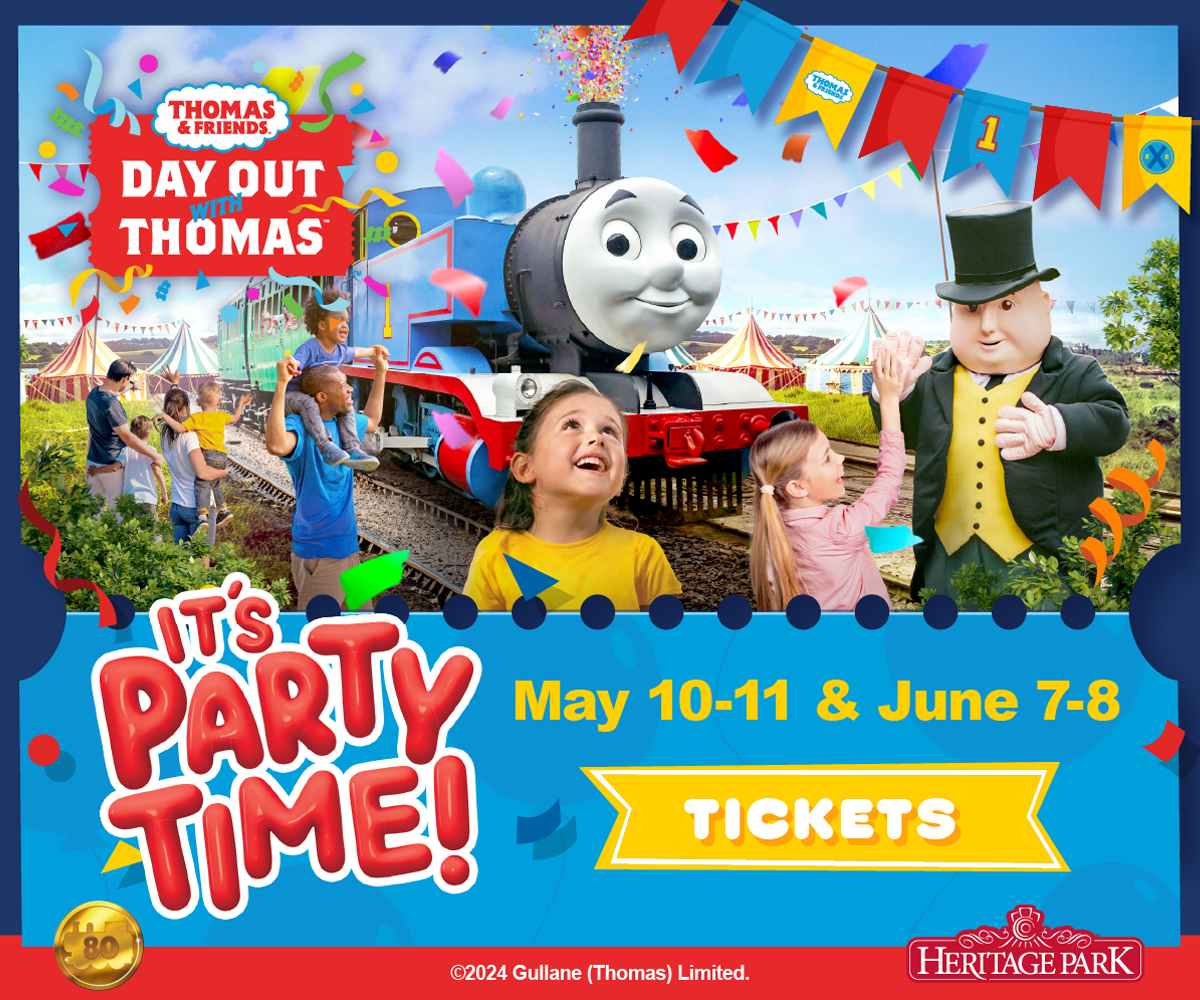 Heritage Park Day Out With Thomas (Family Fun Calgary)