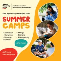 Alberta University of the Arts Summer Camps (Family Fun Calgary)