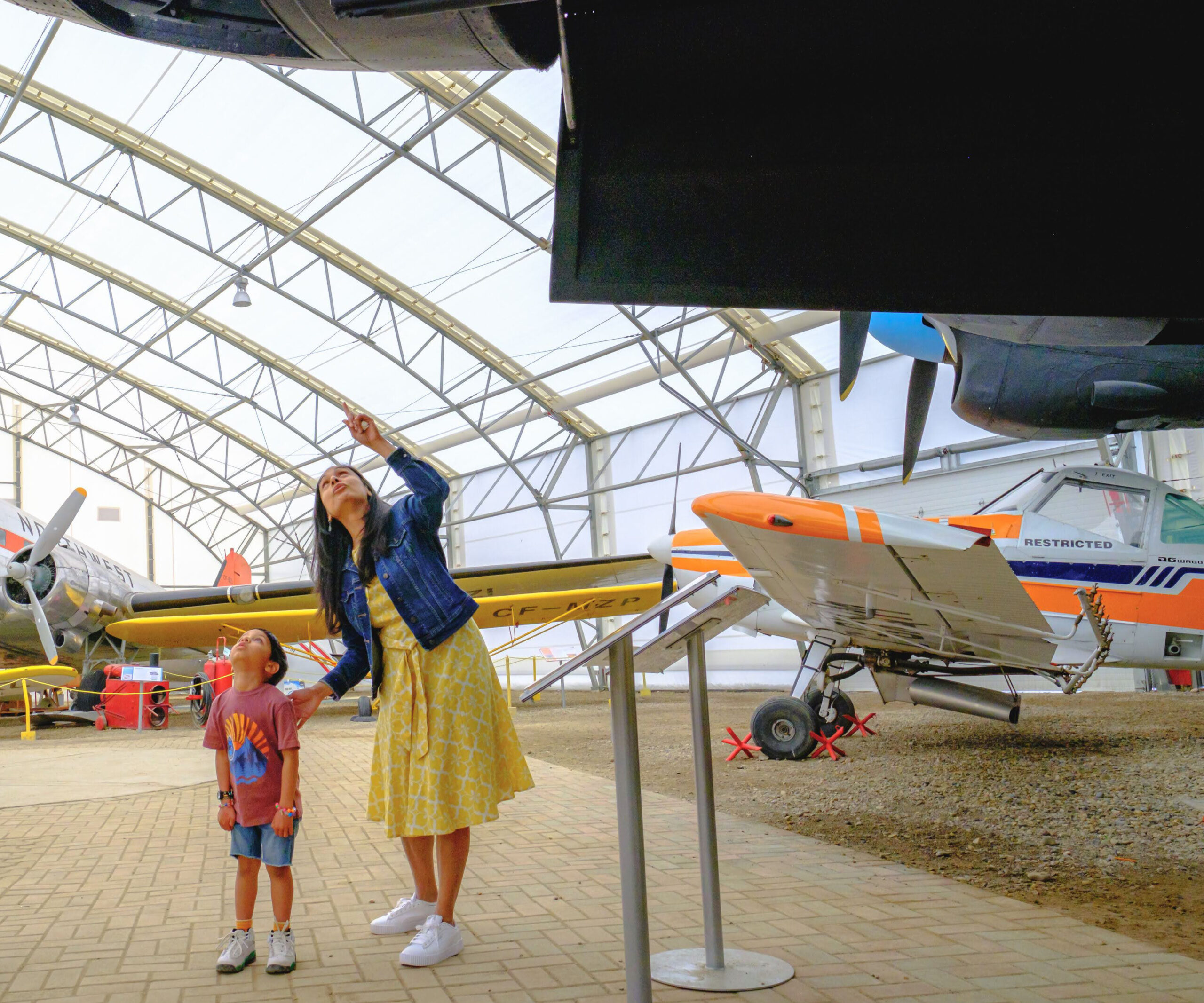 Hangar Flight Museum Mother's Day (Family Fun Calgary)