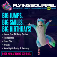 Flying Squirrel Sports Birthday (Family Fun Calgary)