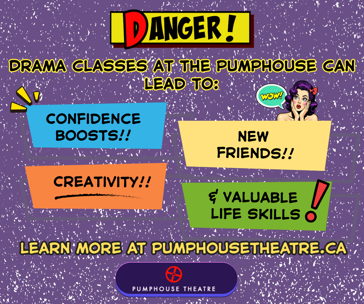 Pumphouse Theatre Fall Programs (Family Fun Calgary)