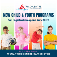 Trico Centre Fall Programs (Family Fun Calgary)