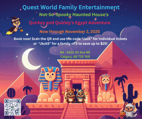 Quest World Haunted House (Family Fun Calgary)