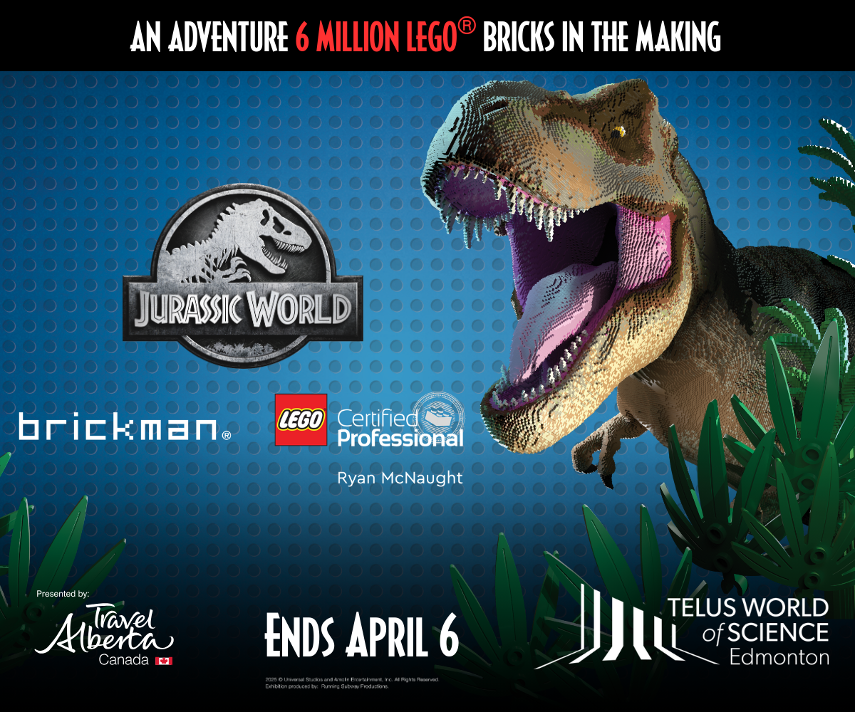 TELUS World of Science Edmonton Jurassic World (Family Fun Calgary)