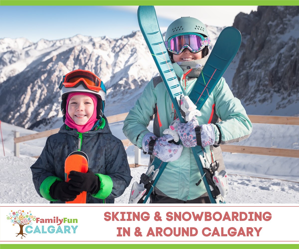 Skifahren und Snowboarden rund um Calgary (Familienspaß Calgary)