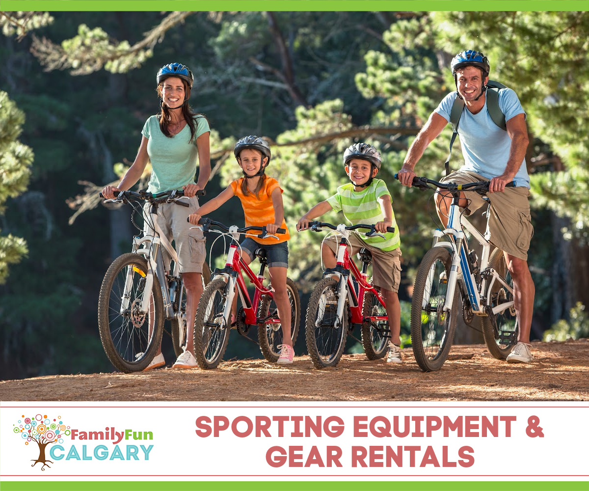 Sporting Equipment & Gear Rentals (Family Fun Calgary)