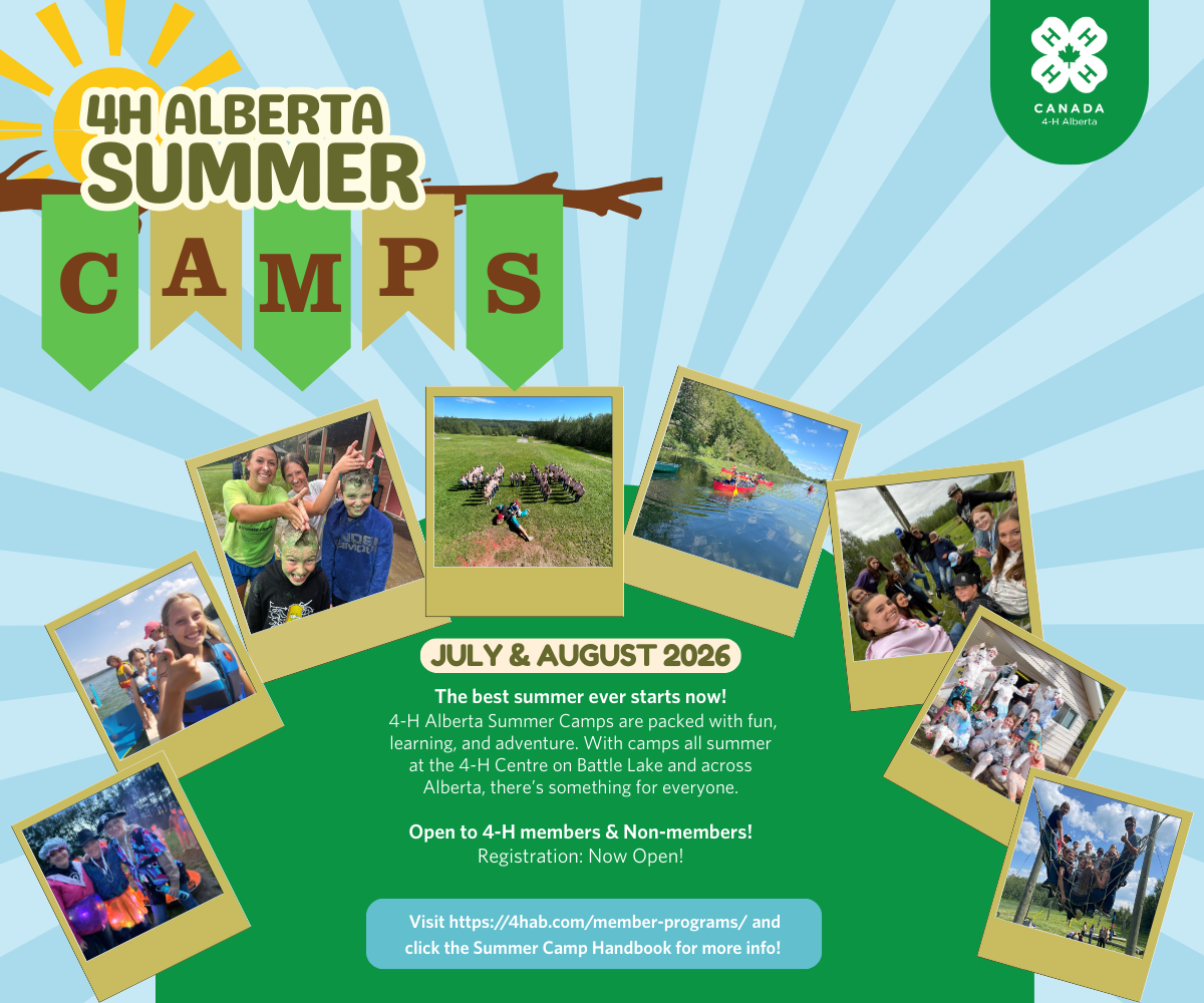 4-H Summer Camps (Family Fun Calgary)