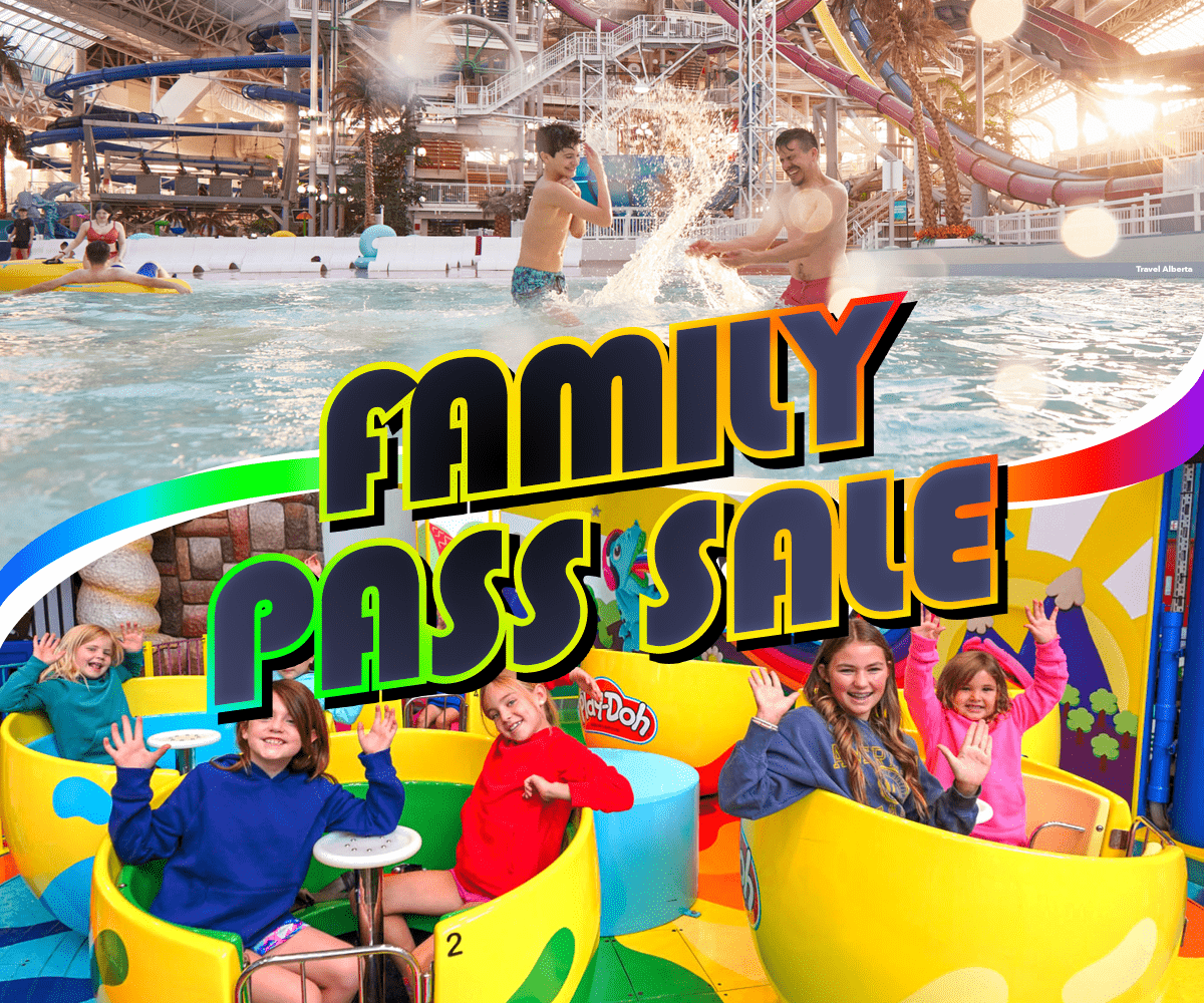 West Edmonton Mall Family Fun Pass February