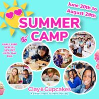 Clay & Cupcakes Summer Camps 2025