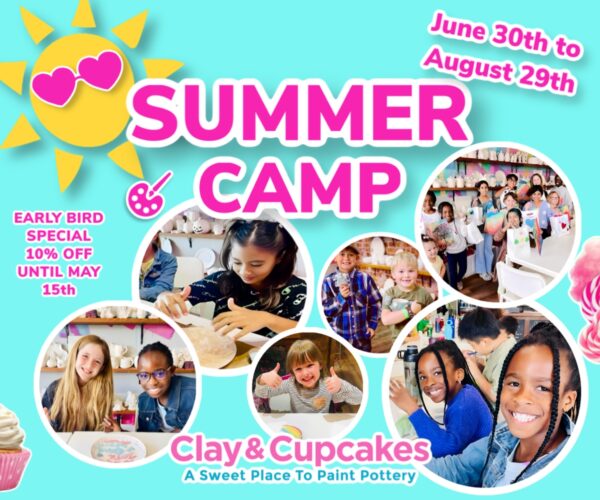 Clay & Cupcakes Summer Camps 2025