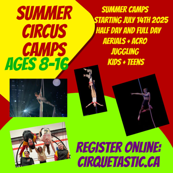 Cirquetastic Summer Camps 2025