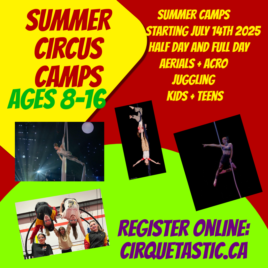 Cirquetastic Summer Camps 2025