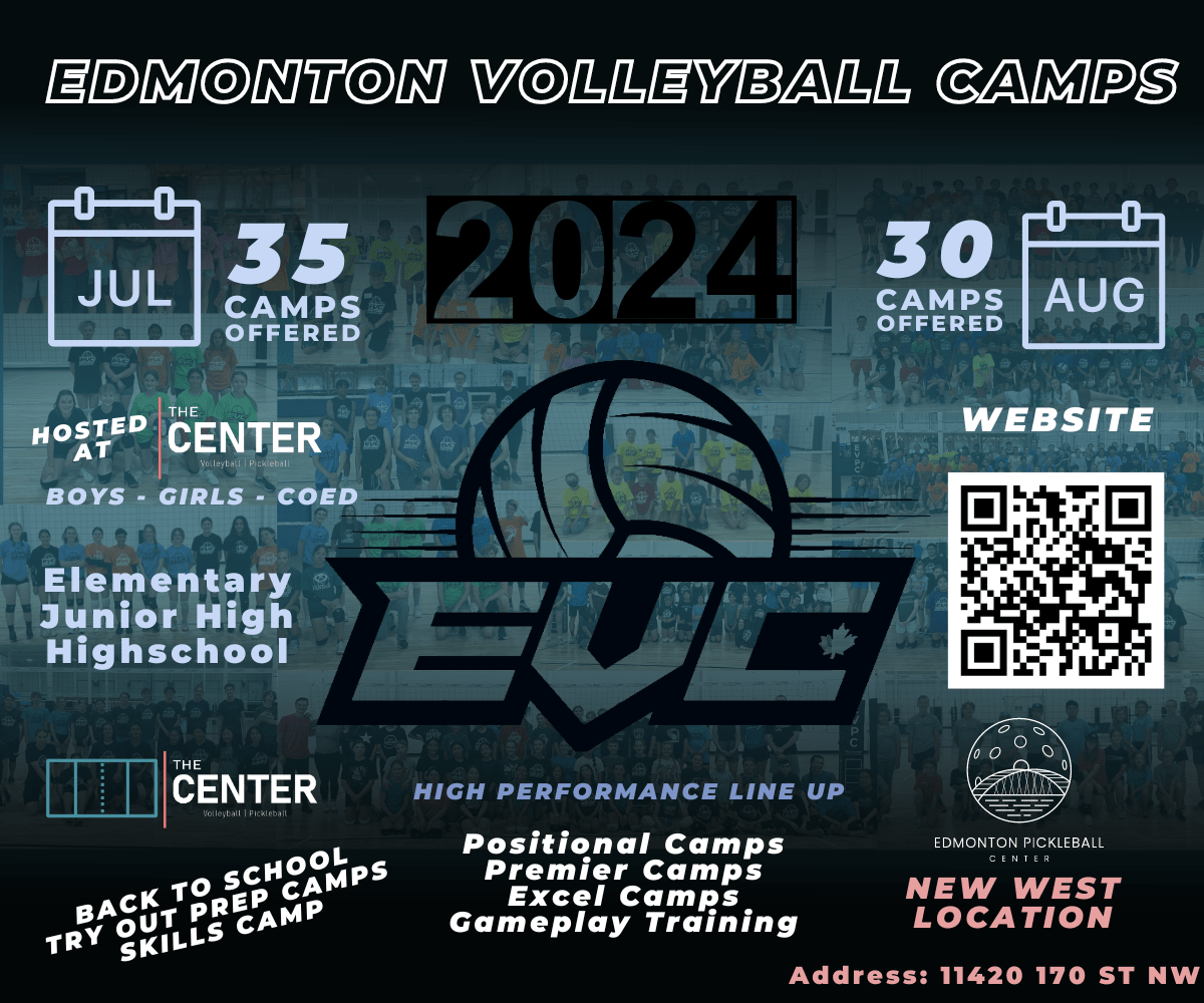 Edmonton Volleyball Camps Summer 2024