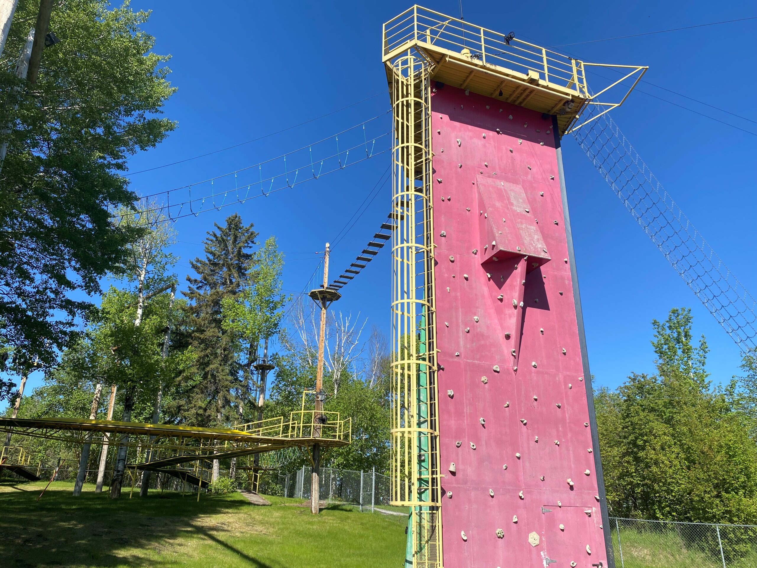 Camp He Ho Ha Climbing Wall