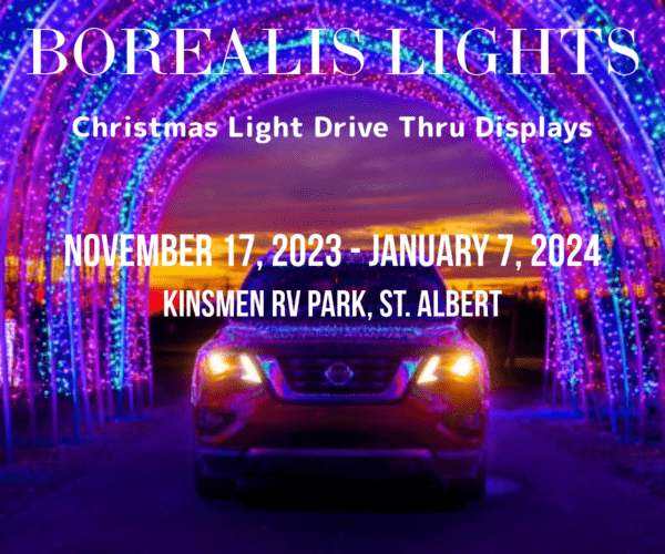 Borealis Lights Weihnachtslicht-Drive-Thru-Display