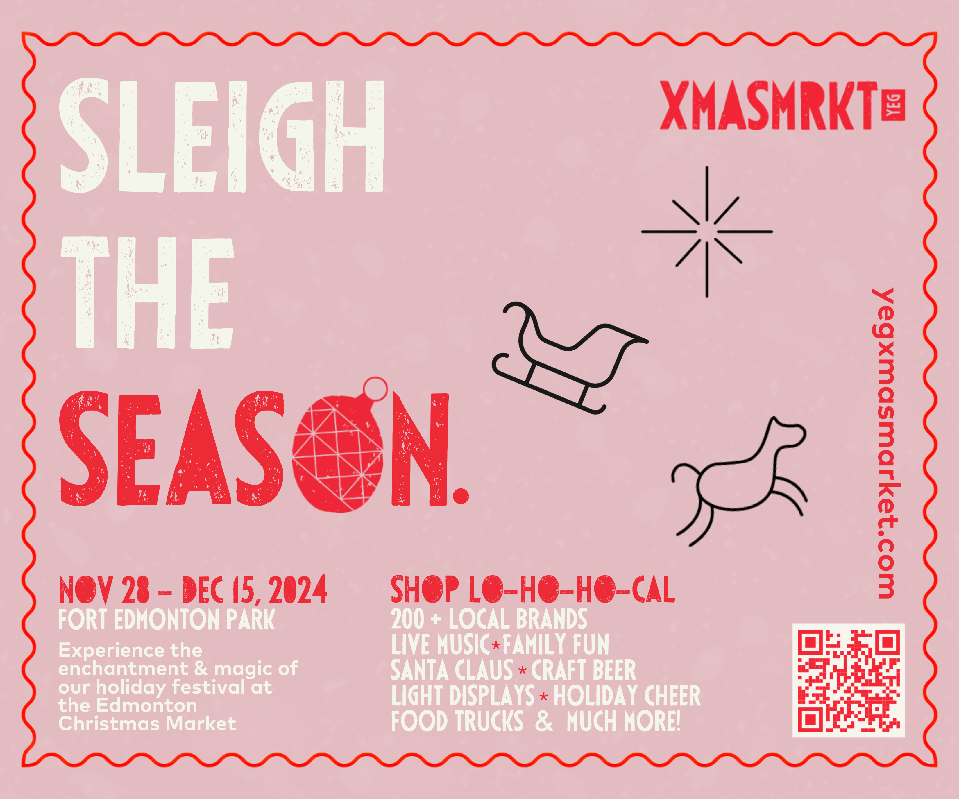 Edmonton Christmas Market 2024 YEG XMAS MRKT