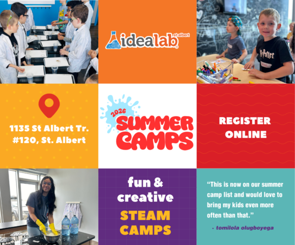 IDEA Lab Kids St. Albert Summer Camps 2026 (Family Fun Edmonton)