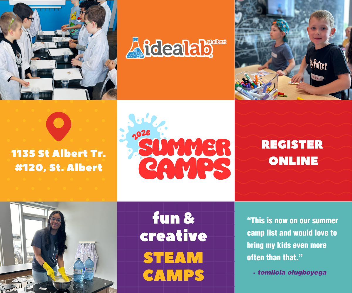 IDEA Lab Kids St. Albert Summer Camps 2026 (Family Fun Edmonton)
