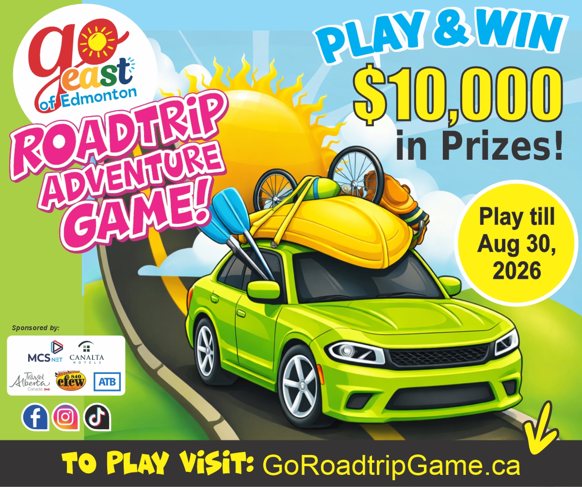 Go East of Edmonton Road Trip Adventure Game