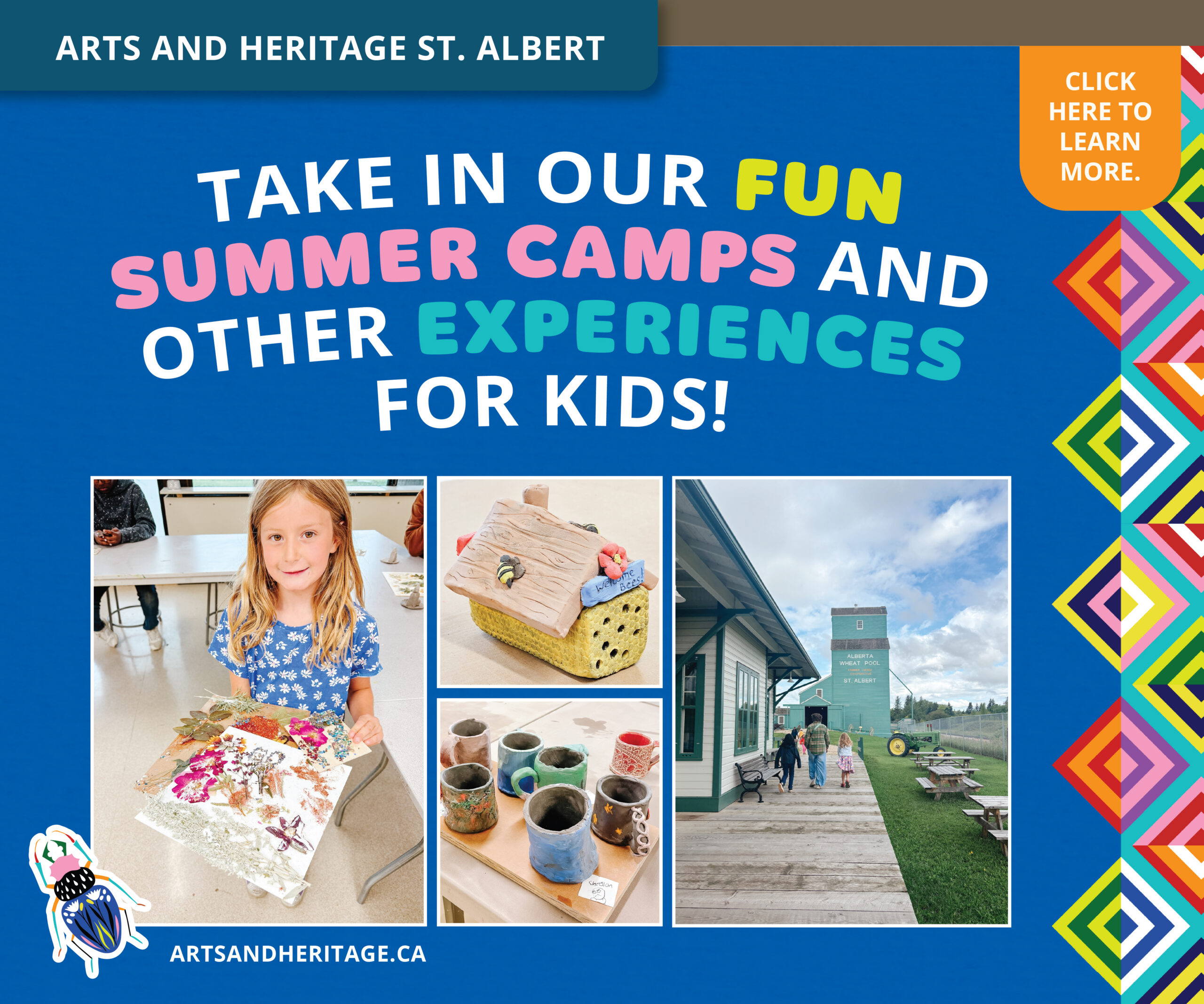 Arts & Heritage St. Albert Summer Camps