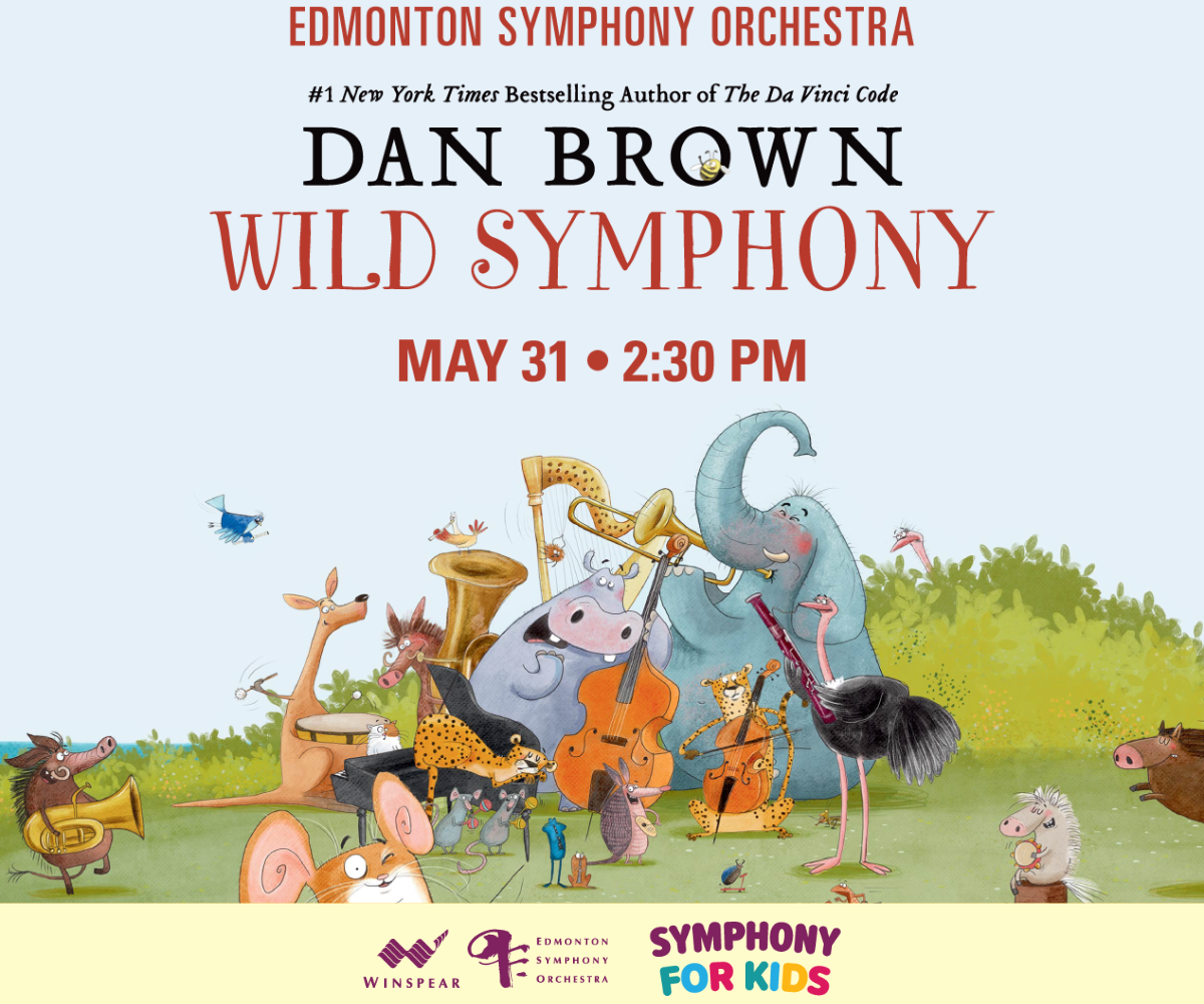 Dan Brown’s Wild Symphony - ESO Symphony for Kids (Family Fun Edmonton)