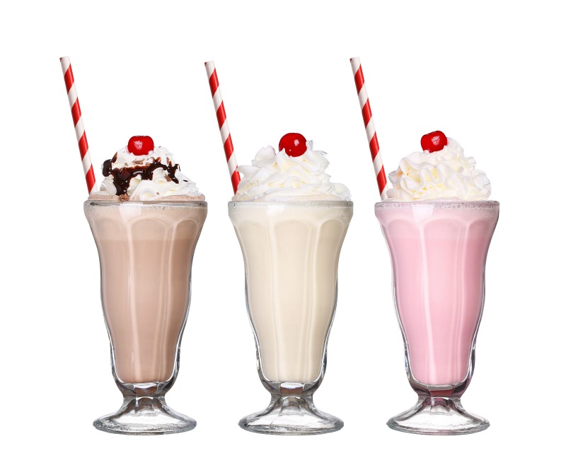 Nifty Soda Shops and Dnners - Milkshakes
