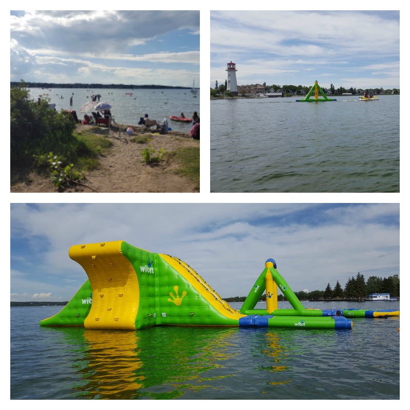 Sylvan Lake Wibit Beach