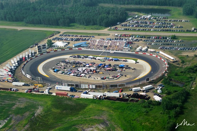 NASCAR at Edmonton International Raceway