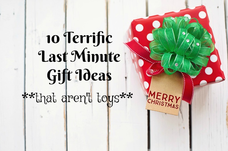 10 Terrific Last Minute Gift Ideas
