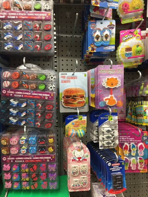 erasers