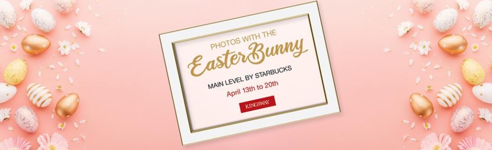 Easter Bunny at Kingsway mall