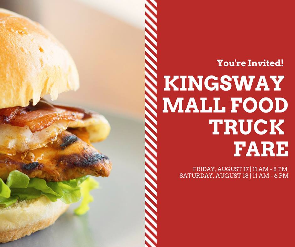 Shop Up an Appetite for the Kingsway Mall Food Truck Fare Family Fun