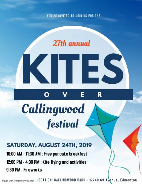 Kites over Callingwood