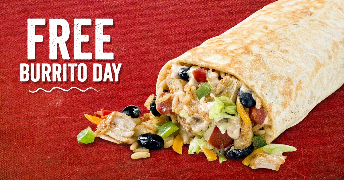 Free Burrito Day