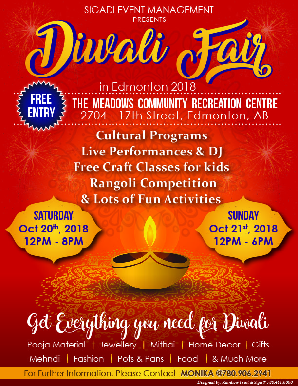 A Celebration of Harmony at the Diwali Fair Family Fun Edmonton