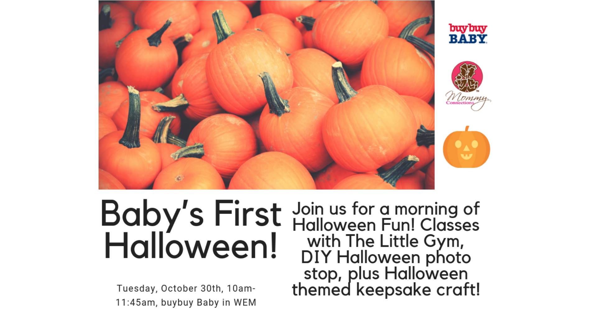Halloween at buybuy Baby