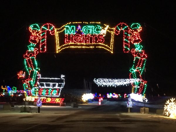 une nuit magique à la magie des lumières