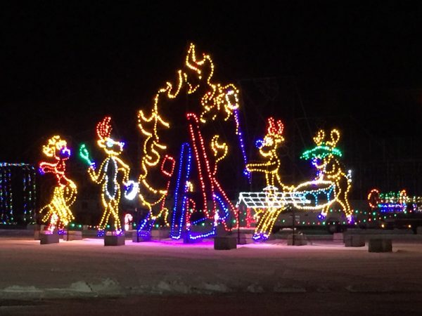 une nuit magique à la magie des lumières