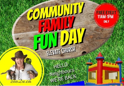 Elevate Church Community Family Fun Day
