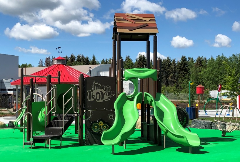 ArrKann Spray Park and Playground in Ardrossan Family Fun Edmonton