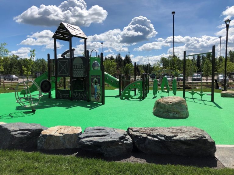 ArrKann Spray Park and Playground in Ardrossan Family Fun Edmonton