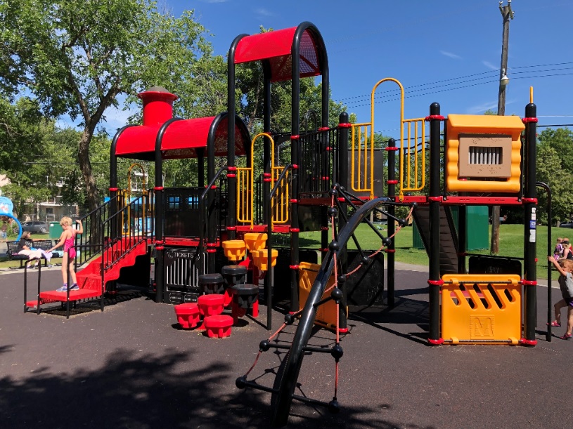 Fun on the Rails at Kitchener Park and Playground Family Fun Edmonton