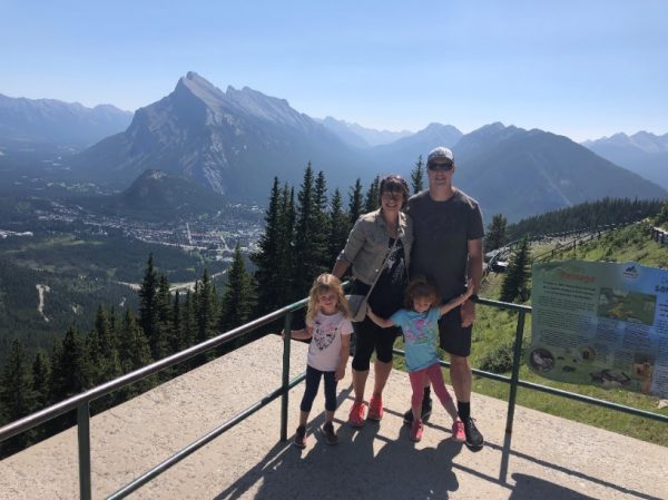 Teleférico de turismo em Mt Norquay