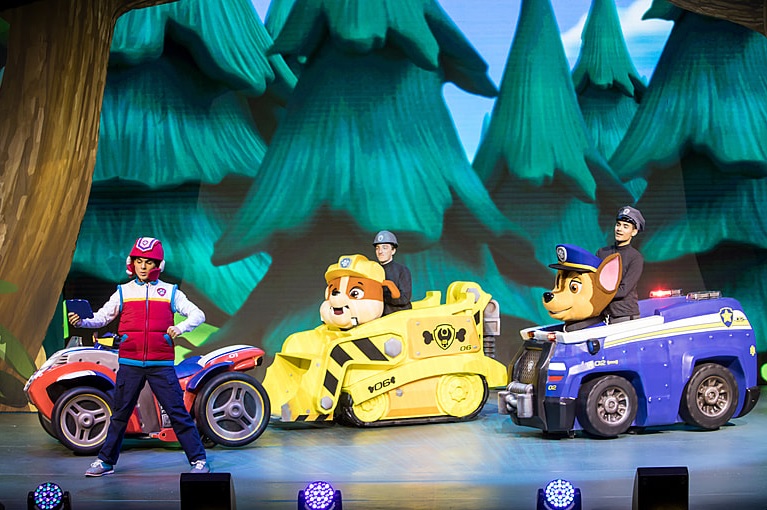 Paw Patrol en vivo